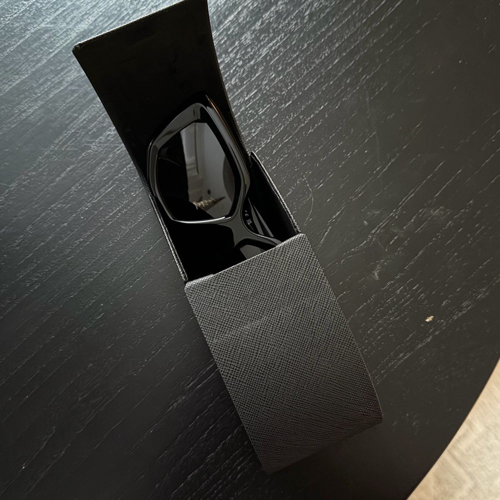 Prada Black Geometric Sunglasses - Picture 8 of 8
